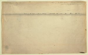 Kresba, Flotila lovců makrel, Mount Desert, Maine, 19. srpna 1850 od Frederic Edwin Church