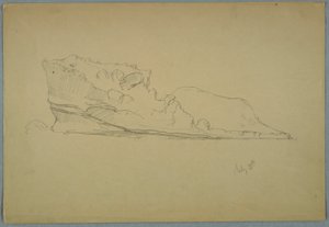 Kresba, plovoucí ledovec, 15. července 1859 od Frederic Edwin Church