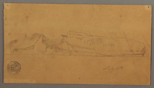 Kresba, plovoucí ledovec, 16. července 1859 od Frederic Edwin Church