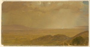 Kresba, Krajina, květen 1865 od Frederic Edwin Church