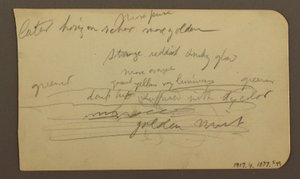 Kresba, Horské pásmo, Cuautla, kostel; Verso: Přikrčený kůň, Krajinné poznámky, únor 1885 od Frederic Edwin Church
