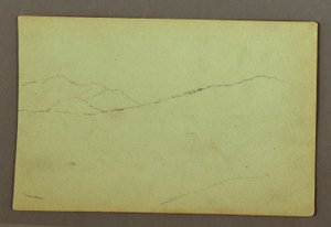 Kresba, Horské vrcholy, pravděpodobně 1856 od Frederic Edwin Church