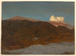 Kresba, Horská krajina, květen 1865 od Frederic Edwin Church