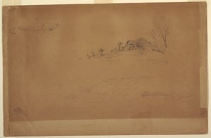 Kresba, poblíž Guarandy, Ekvádor, 10. června 1857 od Frederic Edwin Church