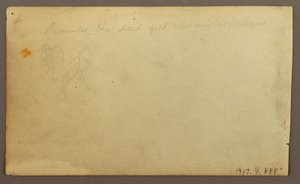 Kresba, Řeka Limona u vesnice, Ekvádor nebo Kolumbie; Verso: Listy, 1857 od Frederic Edwin Church