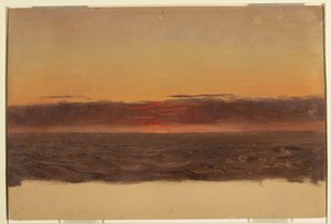Kresba, Mořská krajina, 1859 od Frederic Edwin Church