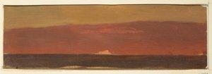 Kresba, Mořská krajina s ledovcem, 1859 od Frederic Edwin Church