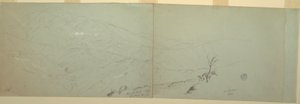 Kresba, náčrtky, Bloxburgh, Jamajka, 1865 od Frederic Edwin Church