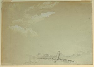 Kresba, náčrtky, Bloxburgh, Jamajka, 1865 od Frederic Edwin Church