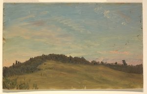 Kresba, Letní krajina, 1870-80 od Frederic Edwin Church