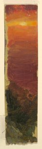 Kresba, západ slunce, 1868 od Frederic Edwin Church