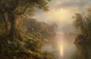 El Rio de Luz (Řeka světla) od Frederic Edwin Church