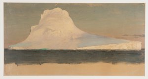 Plovoucí ledovec, Labrador od Frederic Edwin Church