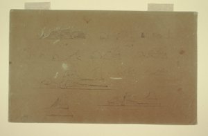 Plovoucí ledovce, 13. a 14. července od Frederic Edwin Church