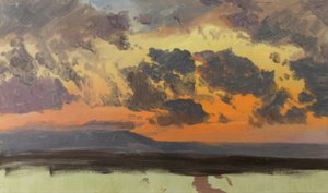 Obloha při západu slunce, Jamajka, Západní Indie. od Frederic Edwin Church