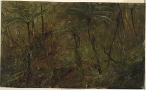 V lesích na Jamajce od Frederic Edwin Church