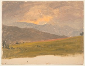 Krajina, Hudson Valley od Frederic Edwin Church