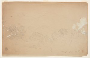 Krajina poblíž Guaranda, Ekvádor od Frederic Edwin Church