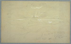 Krajina při západu slunce, Jamajka od Frederic Edwin Church