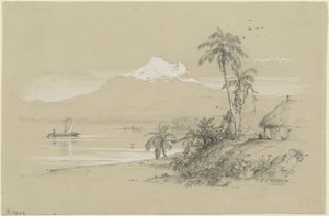 Řeka Magdalena, Nová Granada, Ekvádor od Frederic Edwin Church