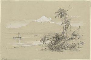 Řeka Magdalena, Nová Granada, Ekvádor od Frederic Edwin Church