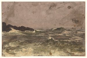 Pobřeží Maine od Frederic Edwin Church