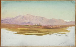 Monte Guinaro, Sabine Mountains, 1869 od Frederic Edwin Church