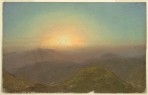 Ranní krajina od Frederic Edwin Church