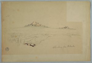 Mount Chimborazo, Pohled z Riobamba, Ekvádor od Frederic Edwin Church