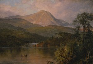 Mount Katahdin, kolem roku 1856 od Frederic Edwin Church
