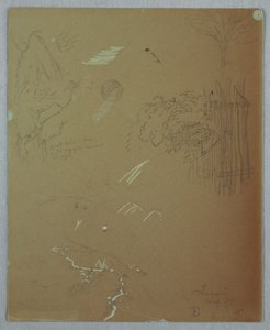 Nature Studies, Blue Mountains, Jamajka od Frederic Edwin Church
