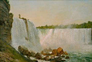 Niagarské vodopády od Frederic Edwin Church