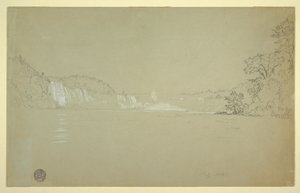 Niagarské vodopády od Frederic Edwin Church