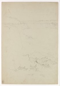 Niagarské vodopády z americké strany od Frederic Edwin Church