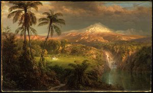 Přeháňka v tropech od Frederic Edwin Church