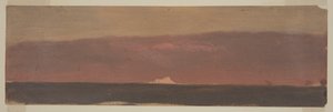 Přímořská krajina s ledovcem od Frederic Edwin Church