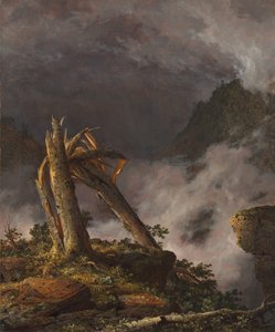 Bouře v horách od Frederic Edwin Church
