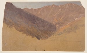 Studie Velké pánve, hora Katahdin od Frederic Edwin Church