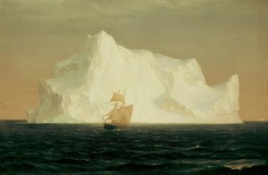 Ledovec od Frederic Edwin Church