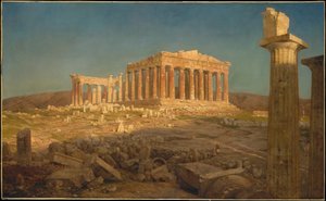 Parthenon od Frederic Edwin Church