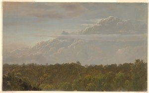 Hromové hlavy, Jamajka od Frederic Edwin Church