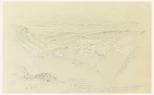 Údolí El Arabah od Frederic Edwin Church