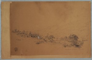 Valley s McAllisters Saw Mill, Kolumbie od Frederic Edwin Church