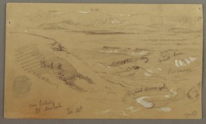 Pohled přes Wady el-Arabah od Frederic Edwin Church