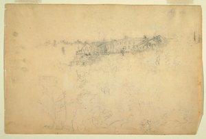 Pohled na horský dům Catskill od Frederic Edwin Church