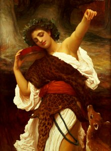 Bacchante, 1895 od Frederic Leighton