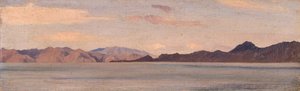 „Pobřeží Malé Asie při pohledu z Rhodosu“, 1867 od Frederic Leighton