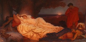 Cymon a Ifigenie, 1884 od Frederic Leighton