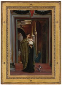 Ve Svatém Marku, od Frederic Leighton