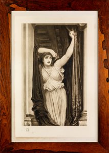 Last Watch of Hero (hlubotisk) od Frederic Leighton